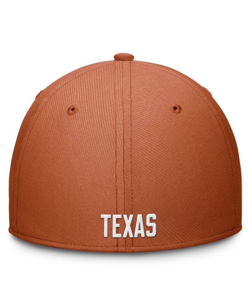 Men's Texas Orange Texas Longhorns Rise SwooshFlex Dri-FIT Hat