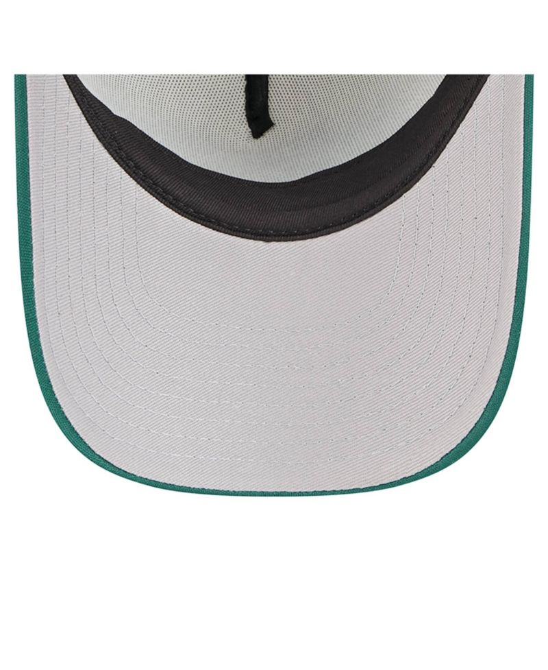 Big Boys and Girls White/Green Philadelphia Eagles Streak 9FORTY A-Frame Adjustable Hat