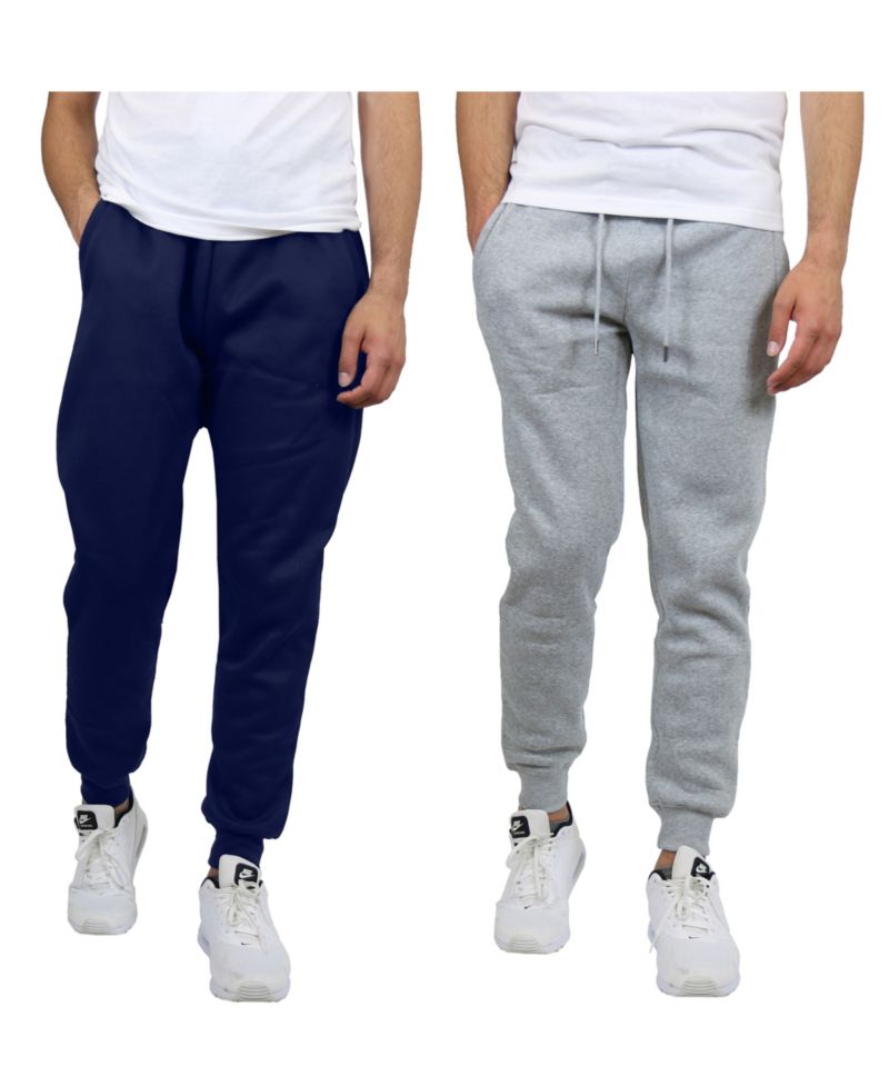 Men's 2-Pack Fleece-Lined Jogger Sweatpants