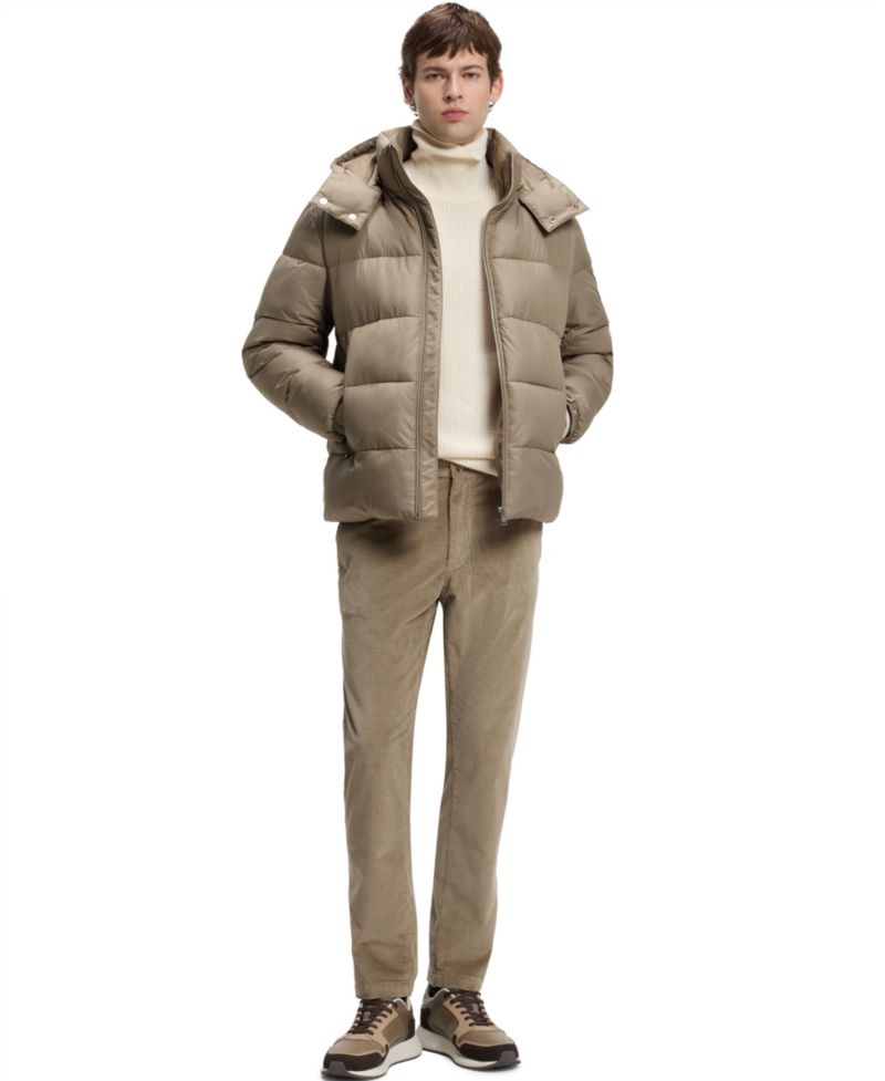 BOSS by Men's H-Colter Water-Repellent Regular-Fit Puffer Jacket