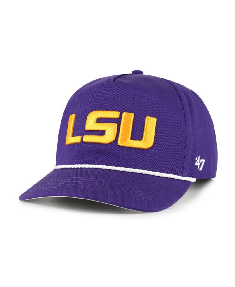 Men's Purple LSU Tigers Rope Hitch Adjustable Hat