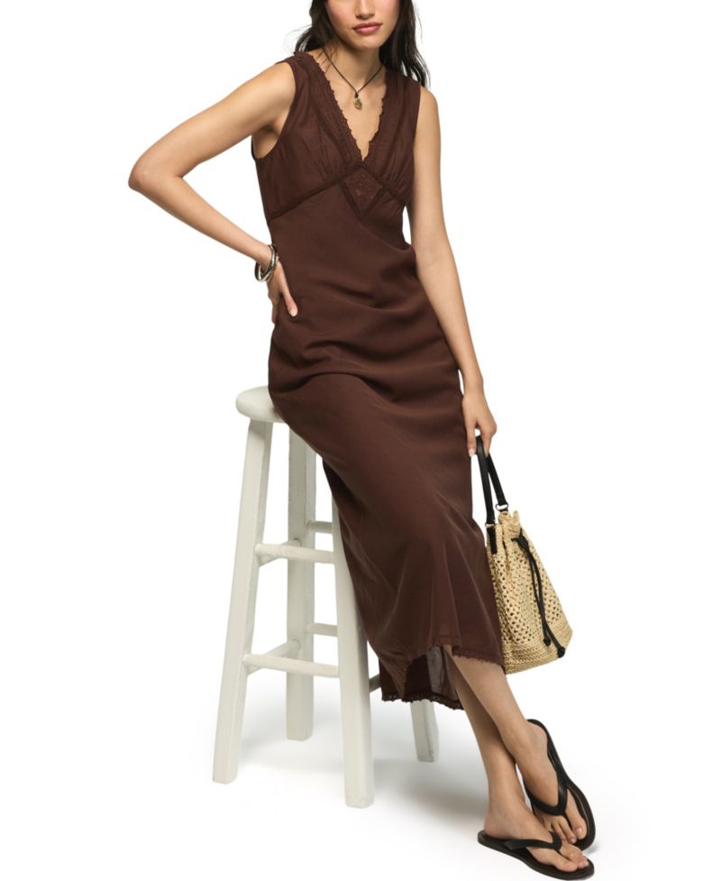 Women's V-Neck Slip Dress