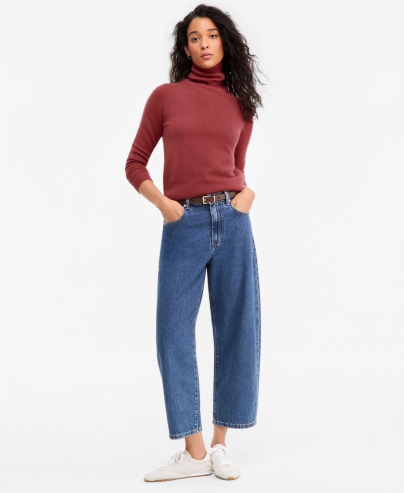 Petite Cashmere Turtleneck Sweater