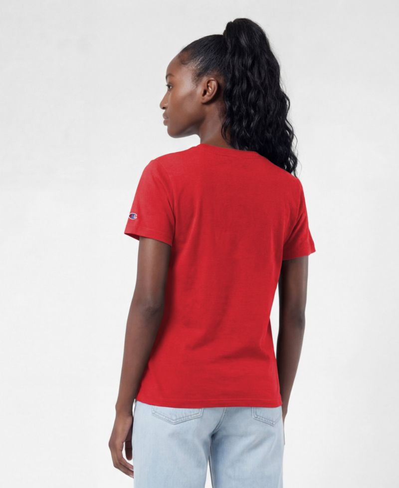 Women's Scarlet Ohio State Buckeyes Lifestyle T-Shirt