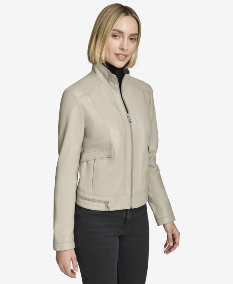 Women's Rowan Leather Racer Jacket