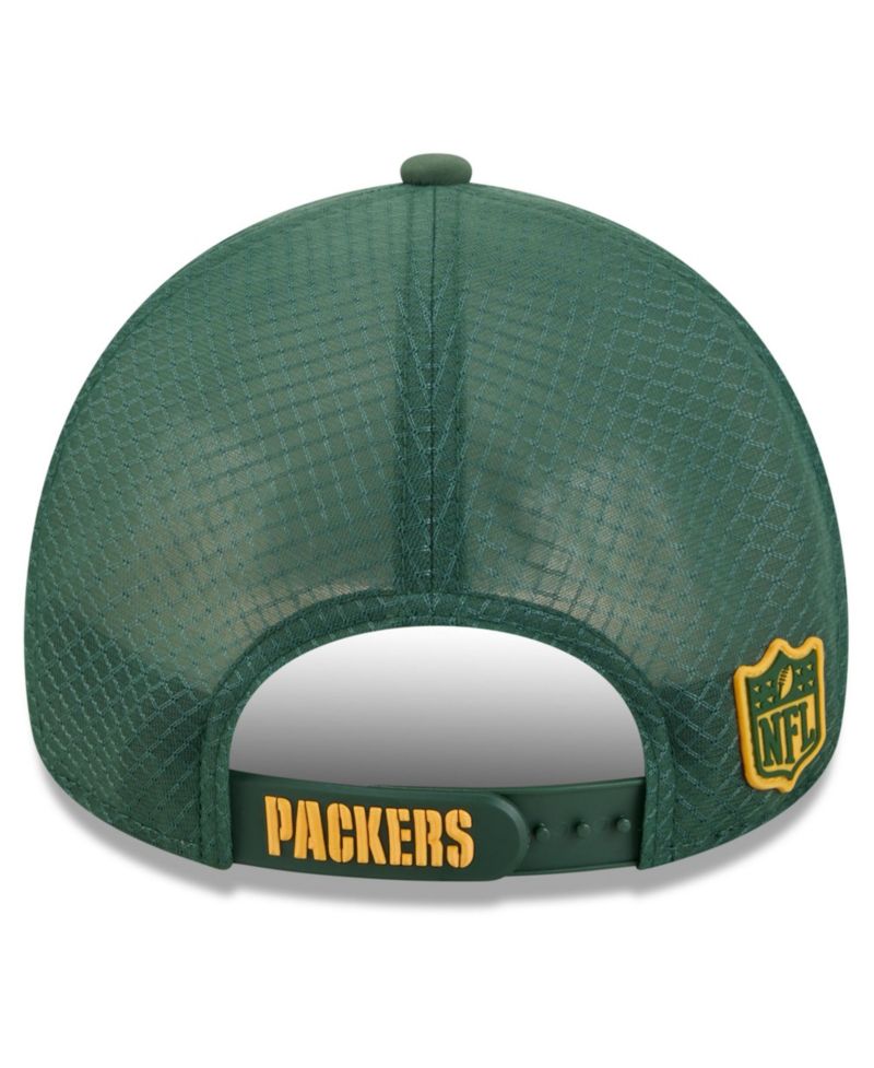 Men's Green Bay Packers 2026 Sideline Apex 9FORTY Adjustable Trucker Hat