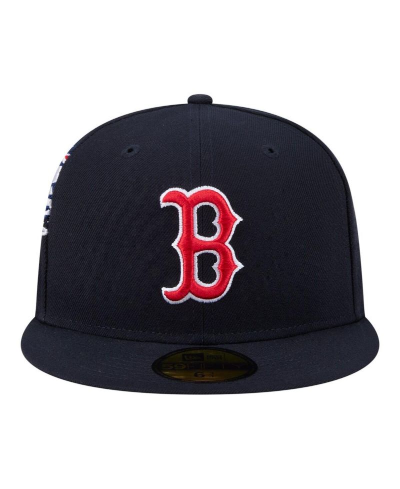 Men's Navy Boston Red Sox Hidden Hit 59FIFTY Fitted Hat