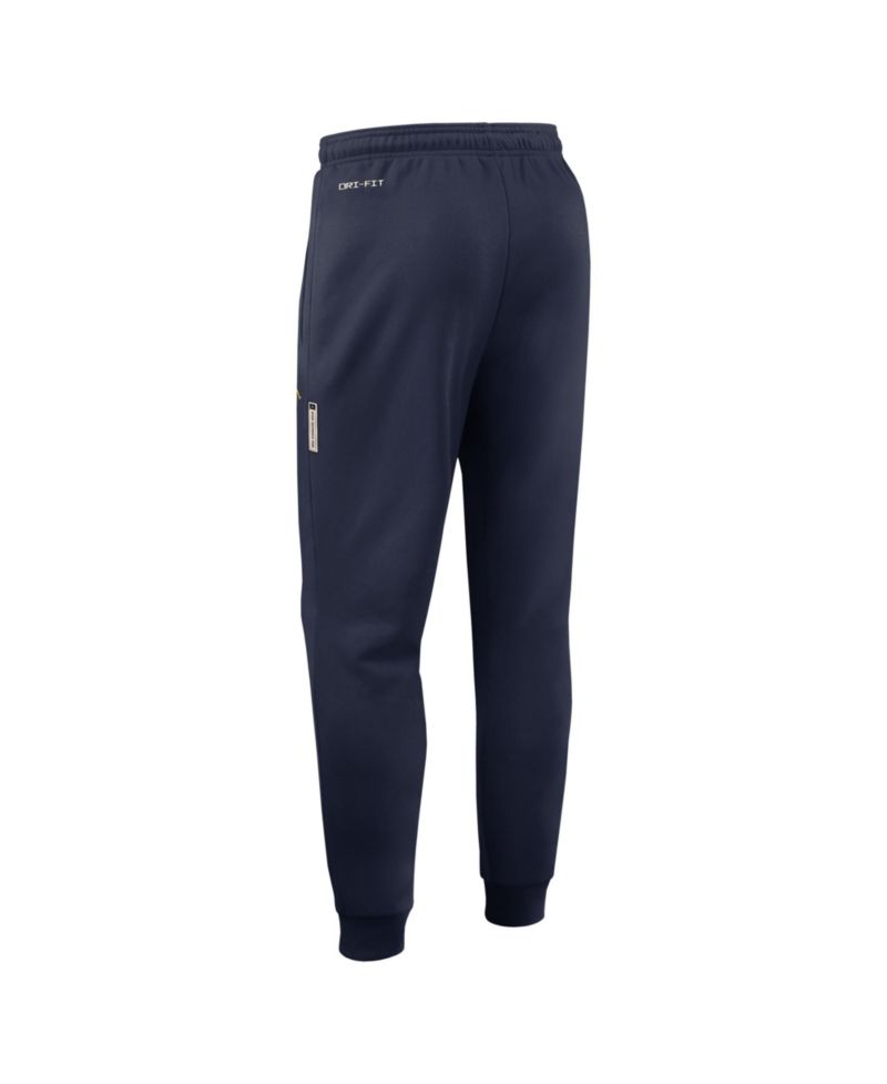 Men's Navy Michigan Wolverines 2026 Sideline Standard Issue Dri-FIT Taper Pants