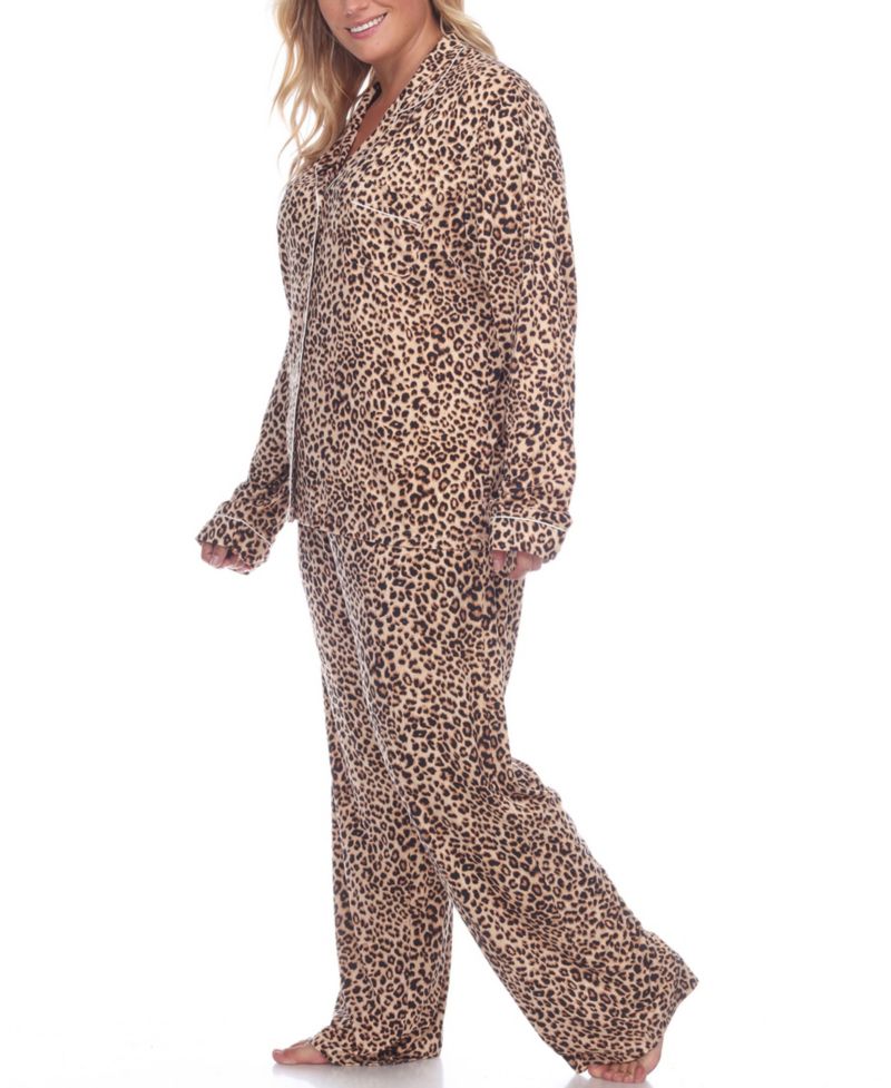 Women's Plus Size Pajama Set, 2 Piece