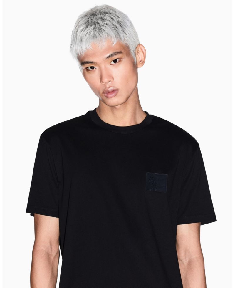 Men's Grid Box Top Chest T-Shirt