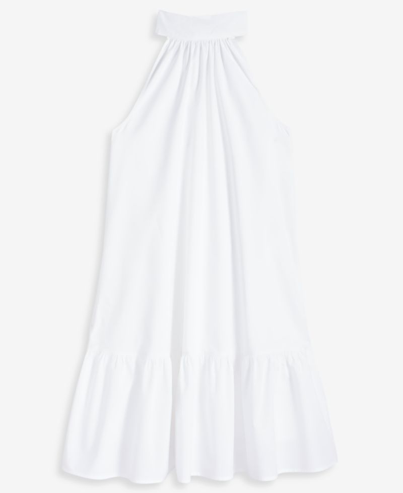 Women's Halter Bow-Back Mini Dress
