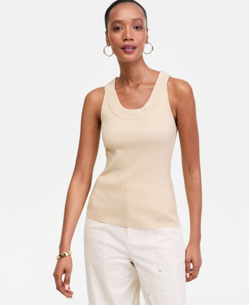 Women's Scoop-Neck Sweater Tank