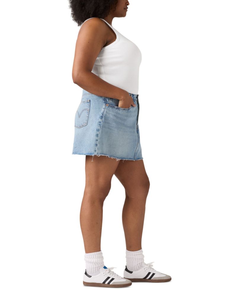 Premium Women's Icon Cotton Denim Skirt