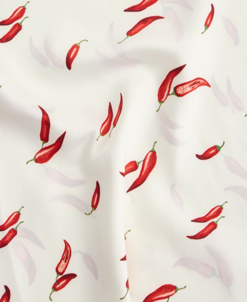Trendy Plus Size Printed Slip Skirt