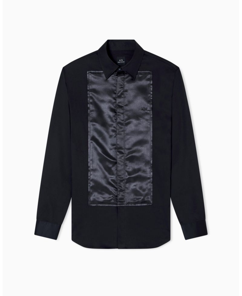 Men's Night Lab Satin Box Woven Shirt