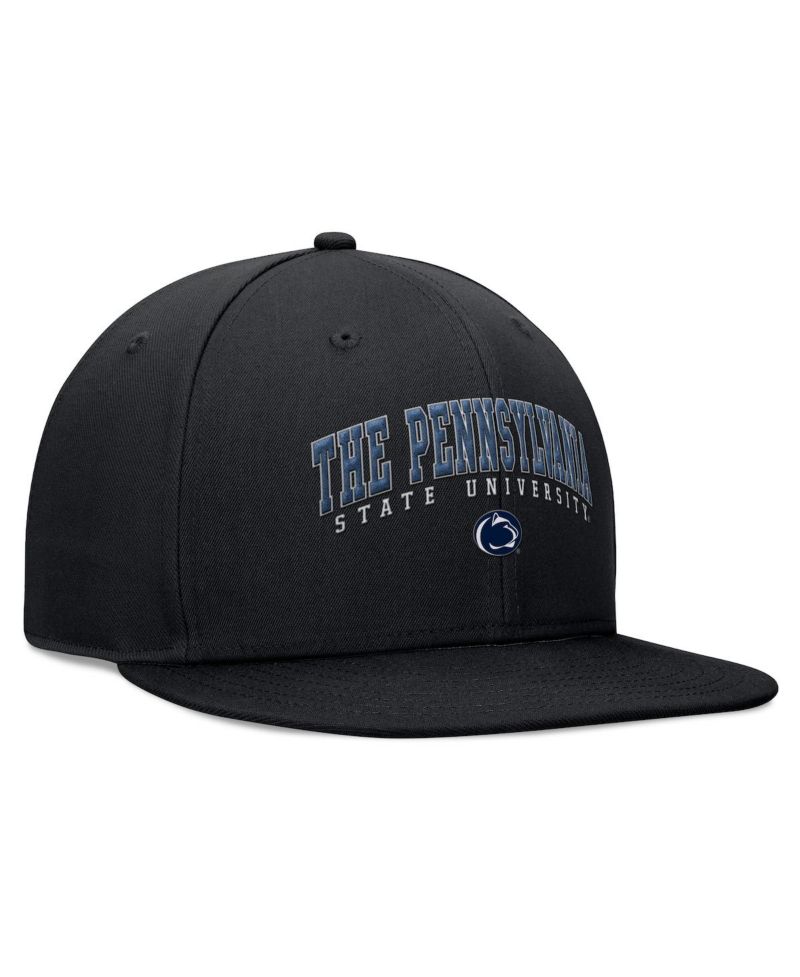 Men's Black Penn State Nittany Lions Bullpen Snapback Hat