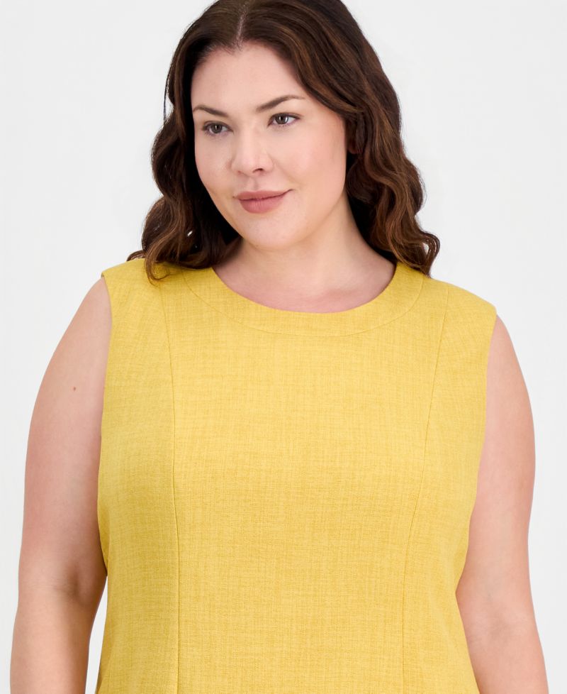 Plus Size Sleeveless Sheath Dress