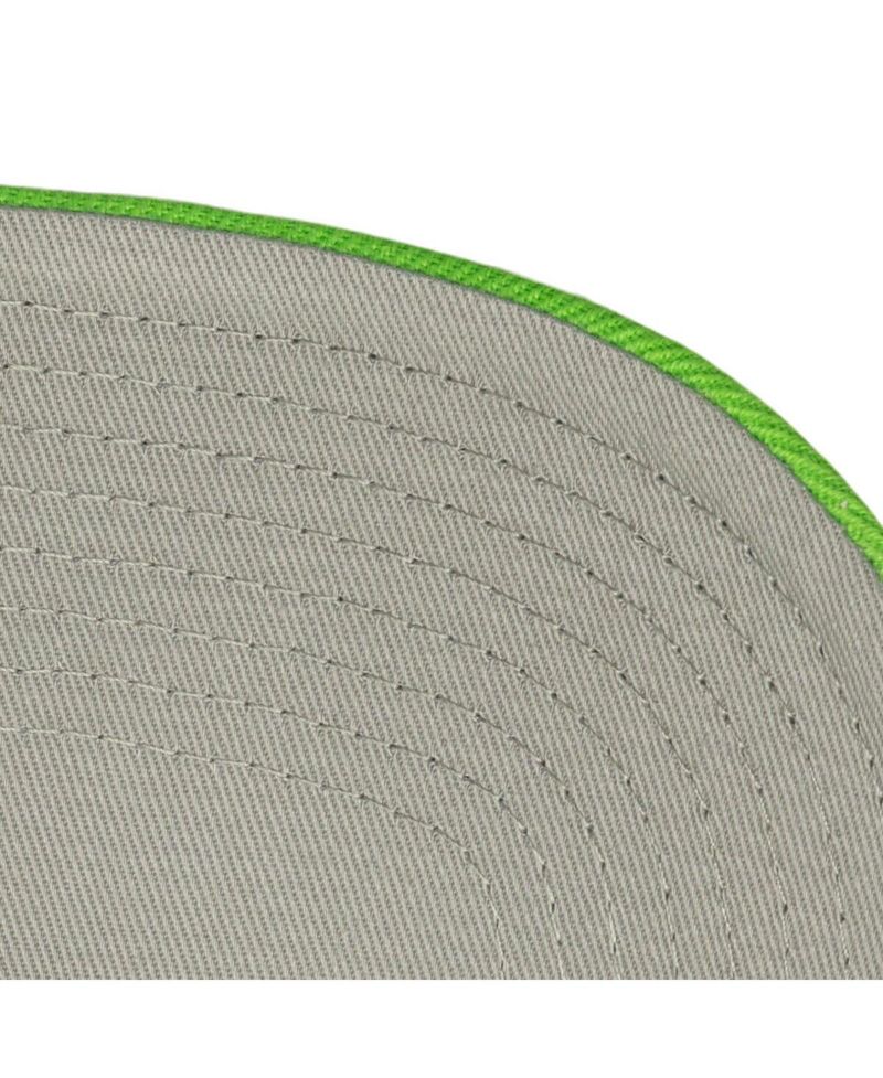 Men's Cream/Rave Green Seattle Sounders FC Upside Down Pro Pinch Snapback Hat