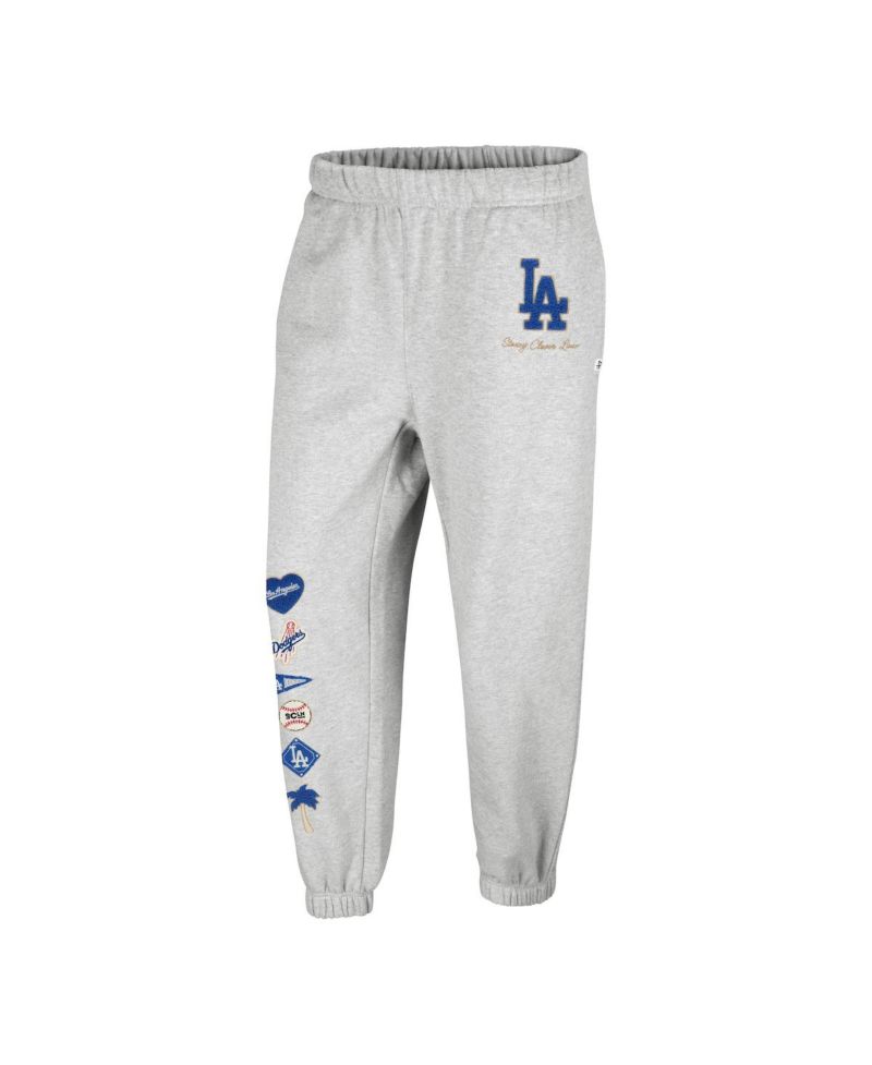 Women's x Heather Gray Los Angeles Dodgers Venice Jogger Pants