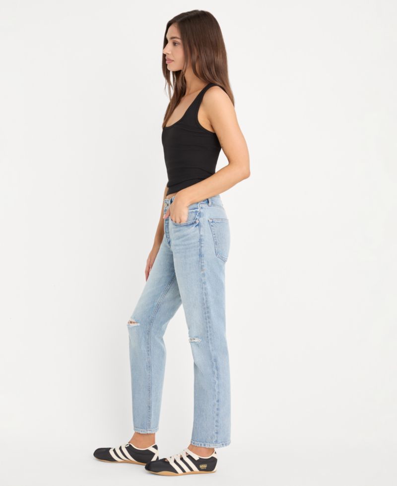Women's Vintage Straight Ankle Jeans