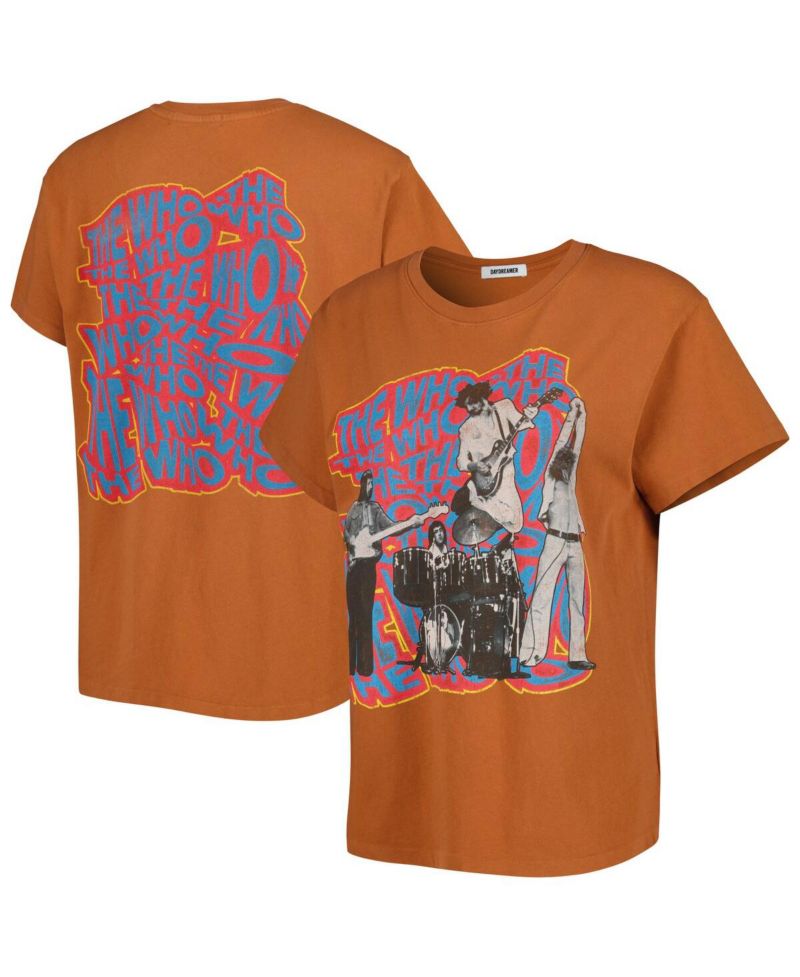 Women's Orange The Who Tour T-Shirt