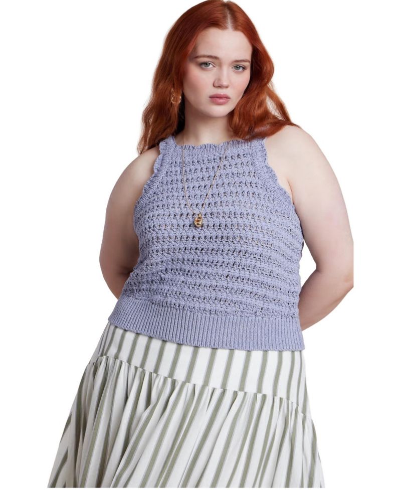 Women's Open Stitch Racer Tank