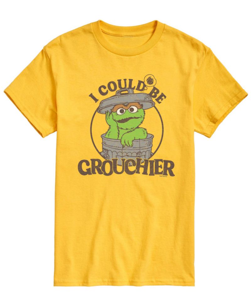 Men's Sesame Street Could Be Grouchier Oscar Short-Sleeve Graphic T-Shirt