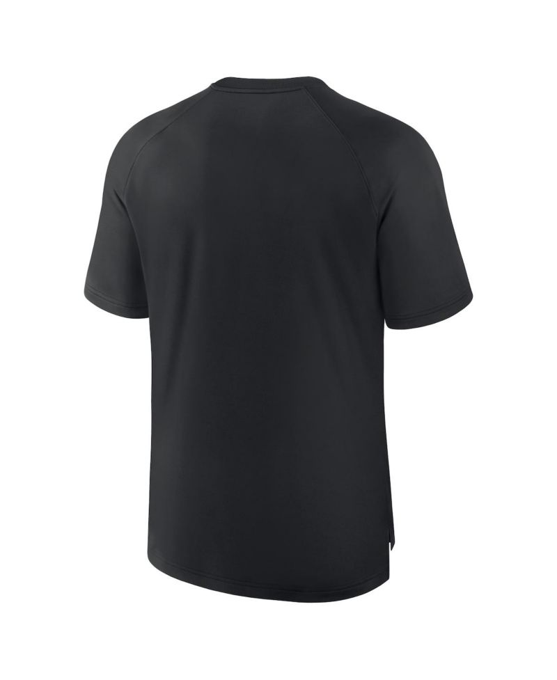 Men's Black Chicago White Sox Authentic Collection Pregame Raglan Performance T-Shirt