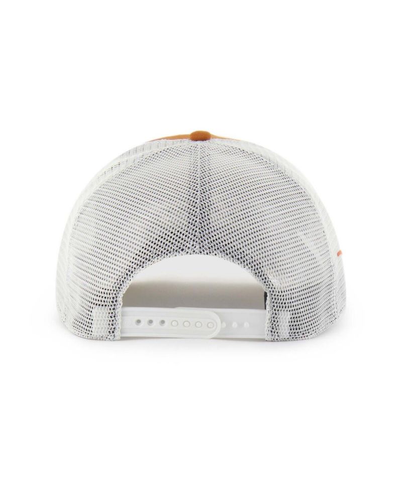 Men's and Women's Burnt Orange Texas Longhorns Contemporary Basics Foundation Trucker Hitch Adjustable Hat