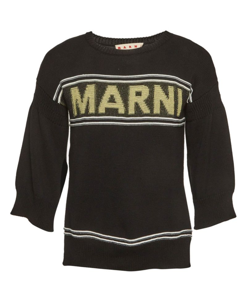 Women's Knit Logo Intarsia Jumper