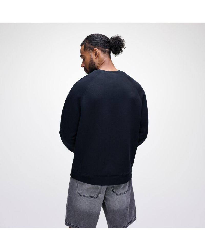 Men's Black Kansas City Chiefs Tech Fleece Raglan Sweatshirt