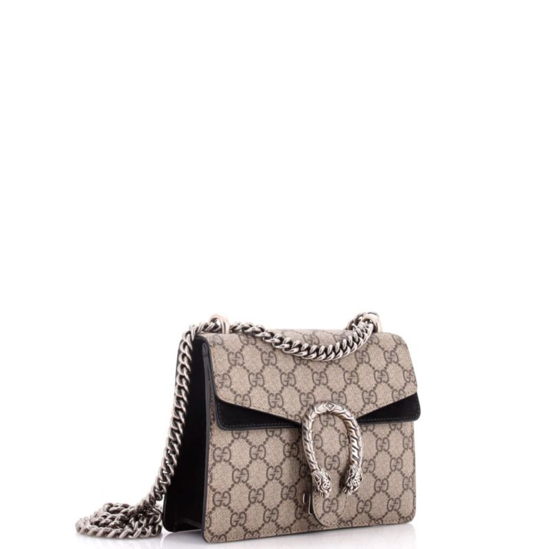Mini Dionysus Bag GG Coated Canvas