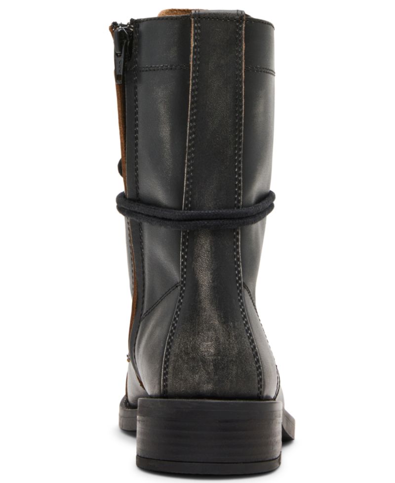 Women's Yukon Lace-Up Combat Booties