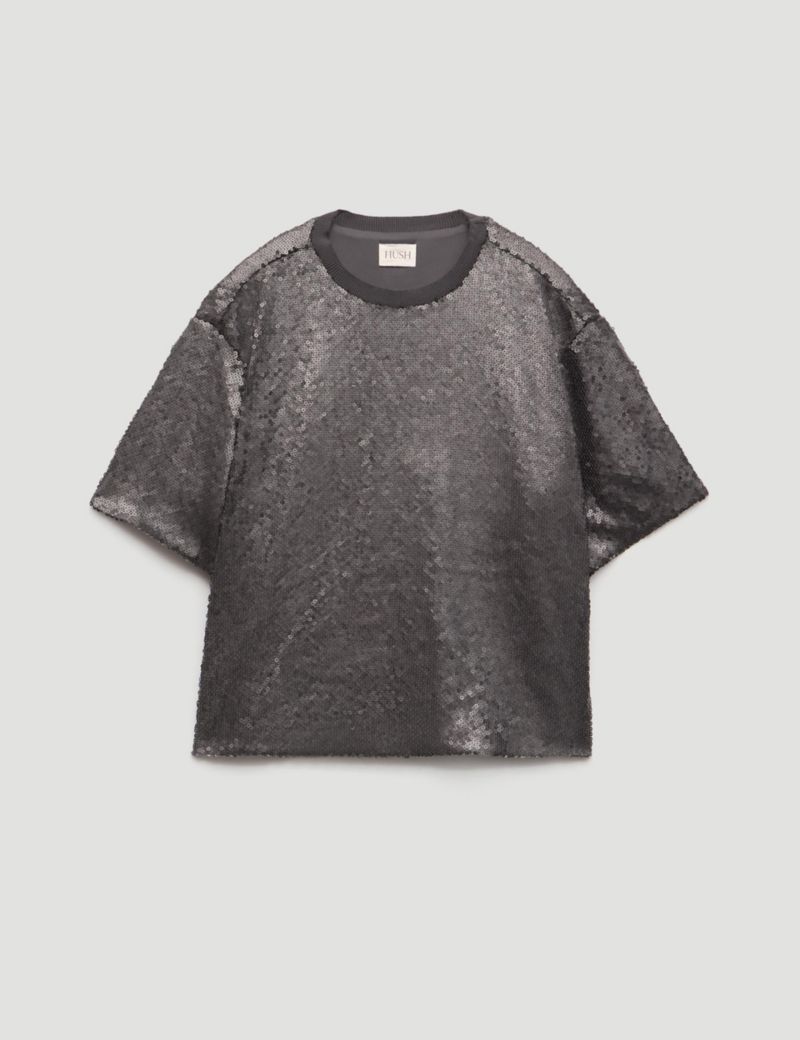 Women's Holly Matte Sequin T-Shirt