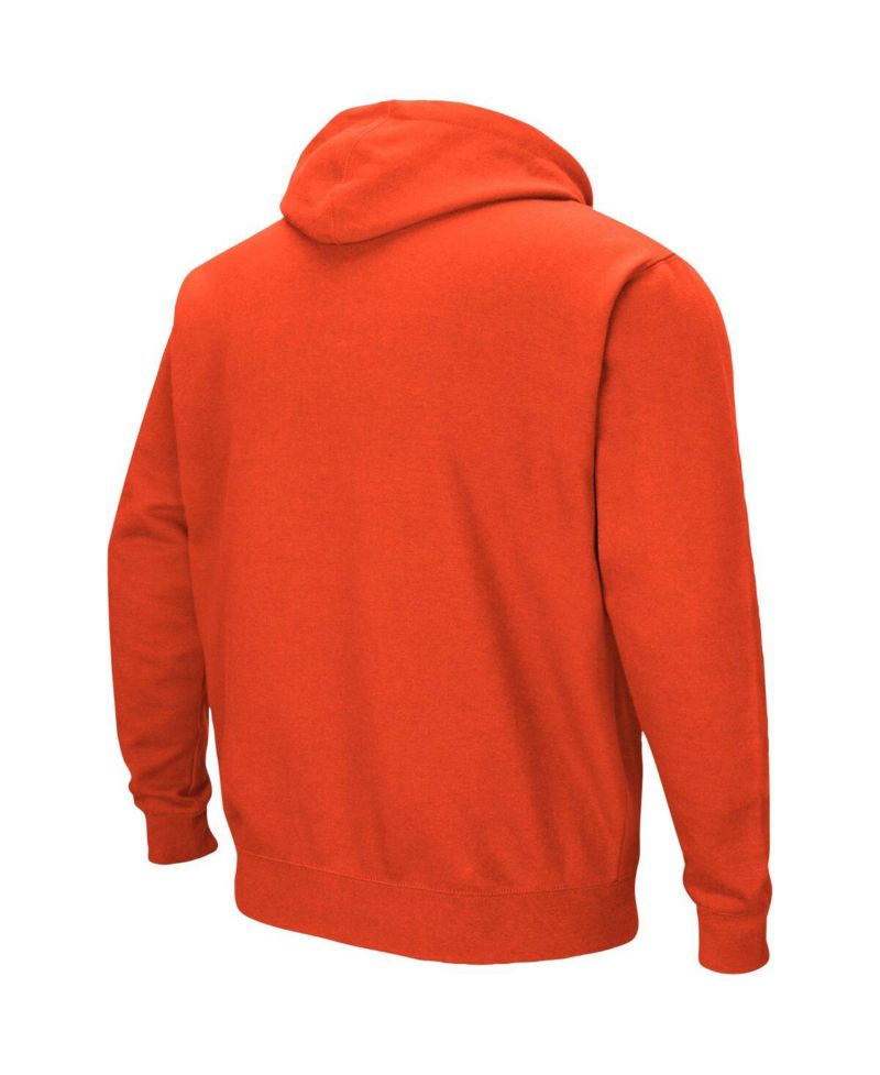 Men's Orange Clemson Tigers Sunrise Pullover Hoodie