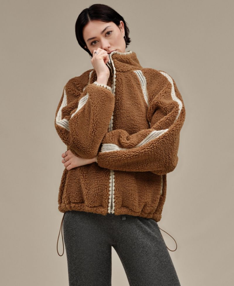 Women's Nikia Crochet Fluff Jacket