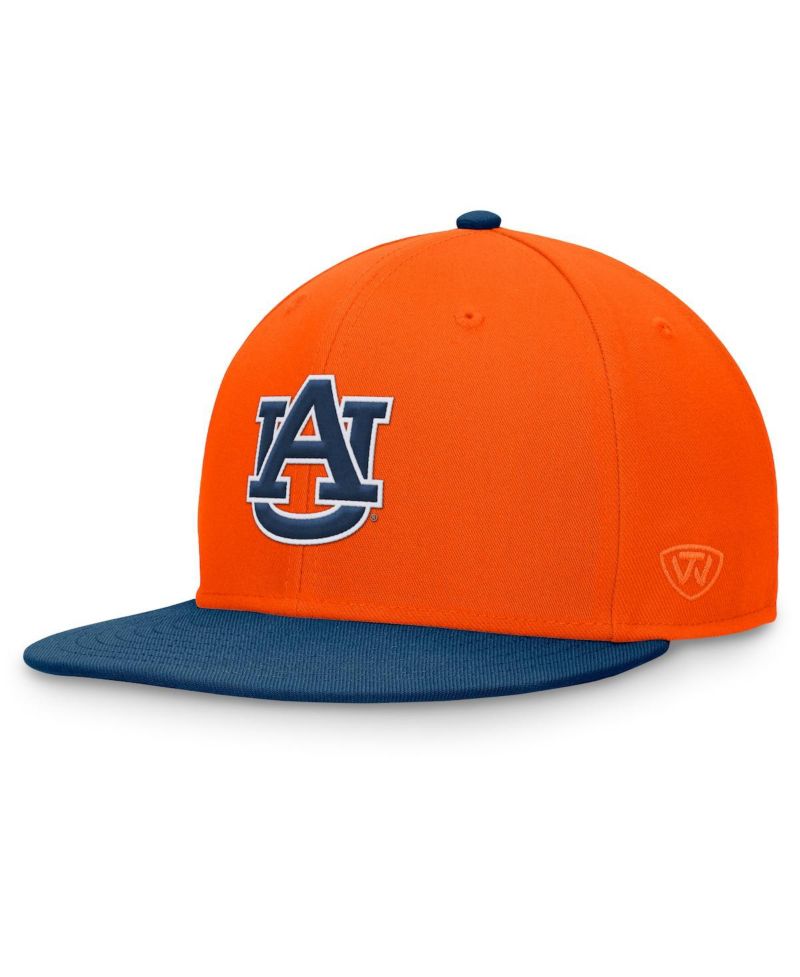 Men's Orange/Navy Auburn Tigers Rally Two-Tone Fitted Hat