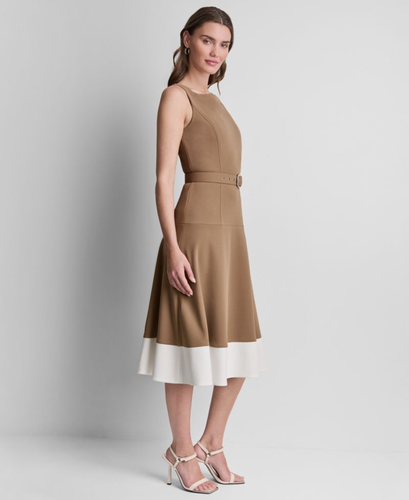Women's Sleeveless Midi Dress