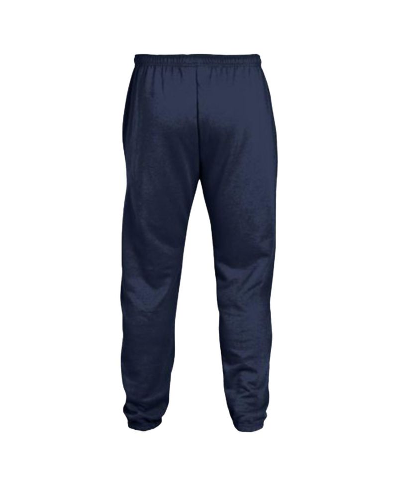 Men's Navy Navy Midshipmen Powerblend Banded Fleece Sweatpants