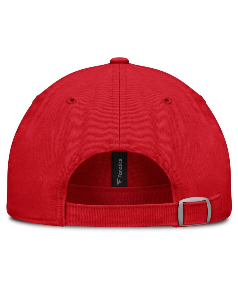 Men's Red Utah Utes Archer Adjustable Hat