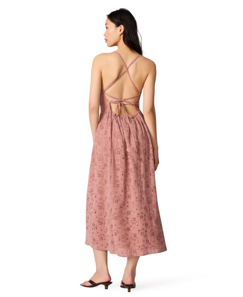 Women's Riyan Sleeveless Eyelet Midi Dress