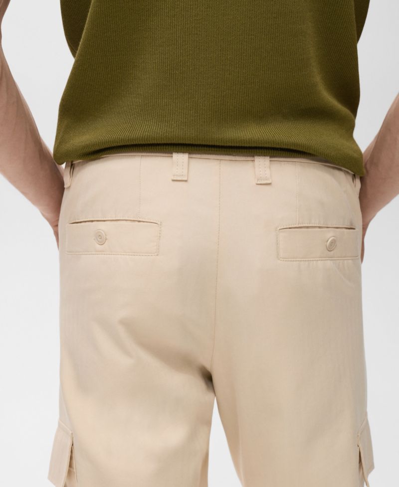 Men's Cotton Lyocell Cargo Pants