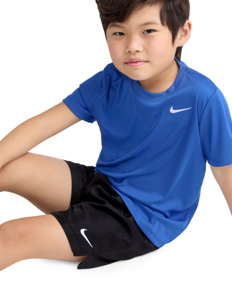 Boys' 2T-7 Dri-FIT Crewneck T-Shirt and Woven Shorts, 2-Piece Set
