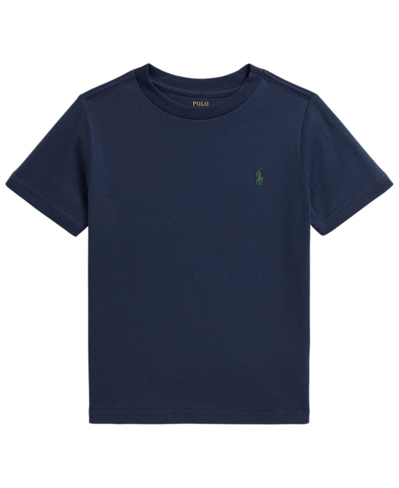 Boys 2-7 Cotton Jersey Crewneck Tee