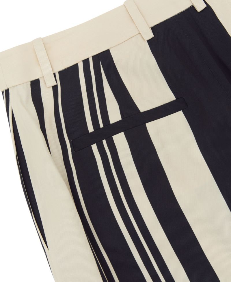 Women's Wide-Leg Scarf-Print Trousers