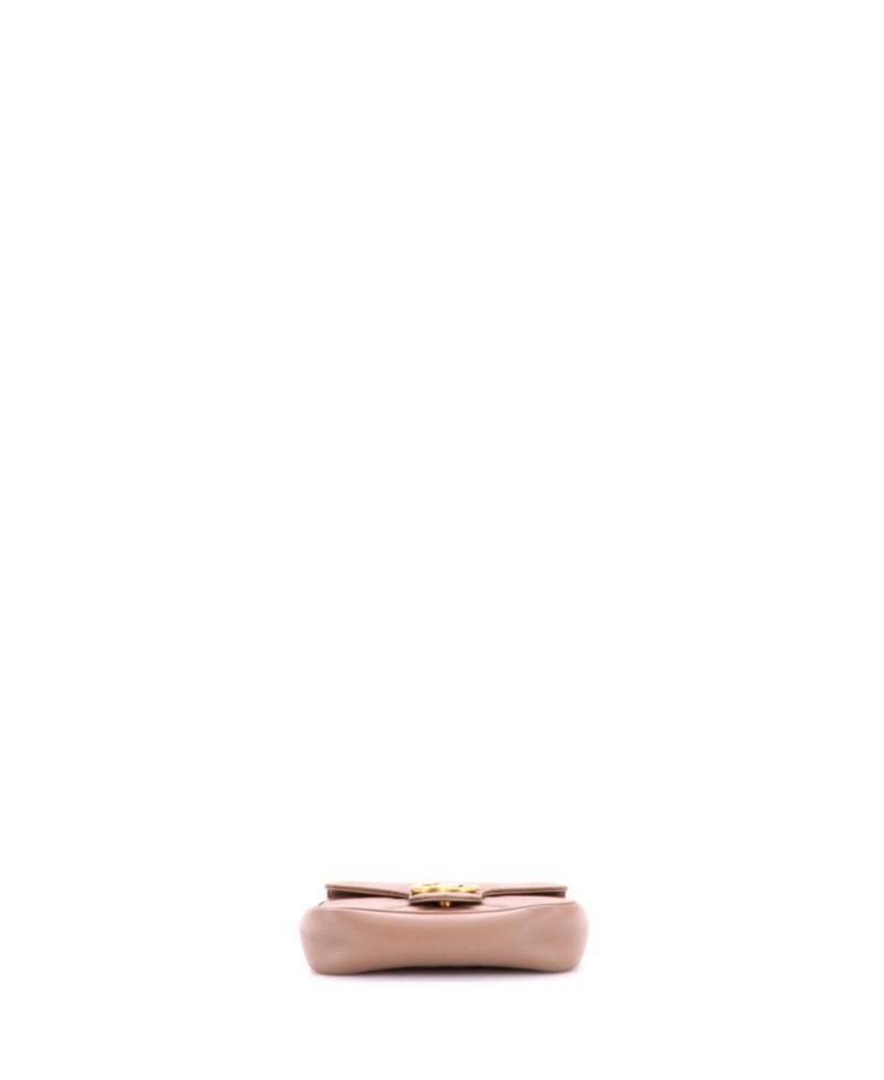 Super Mini GG Marmont Flap Bag Matelasse Leather