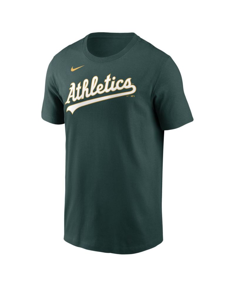 Men's Nick Kurtz Green Athletics Home Name & Number T-Shirt