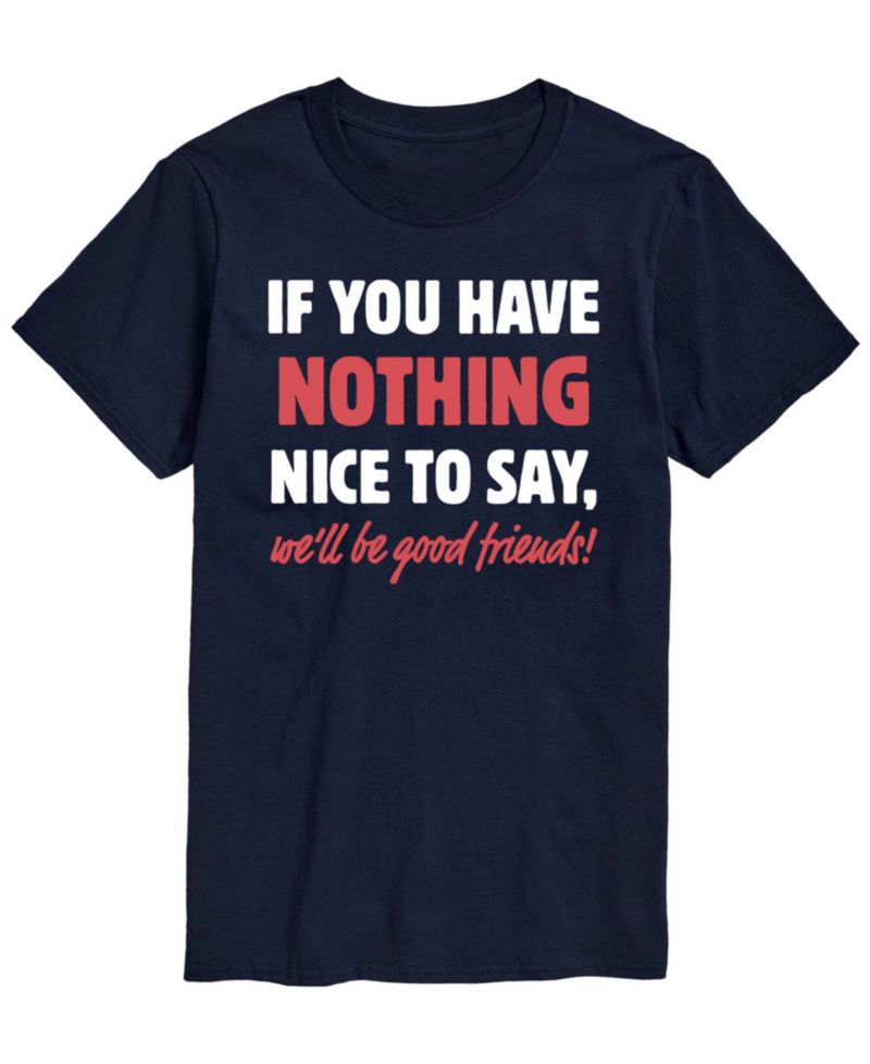 Men's Nothing Nice To Say Short-Sleeve Graphic T-Shirt