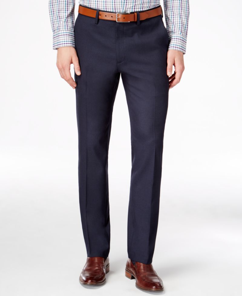 Men's Slim-Fit Stretch Dress Pants