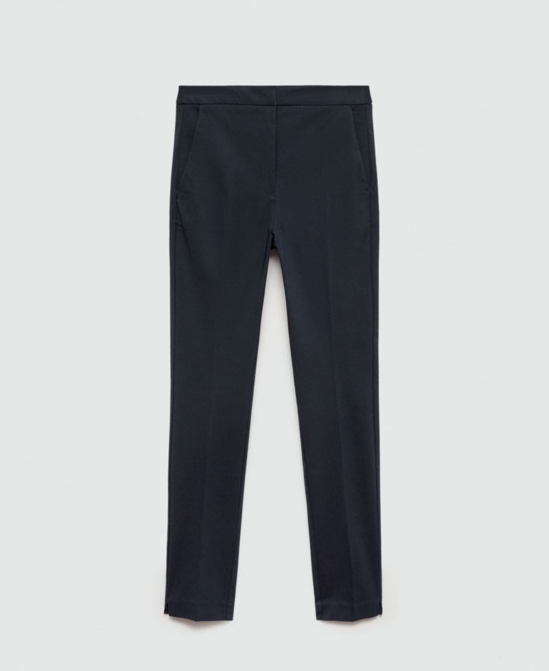 Women's Cropped Slim Fit Pants